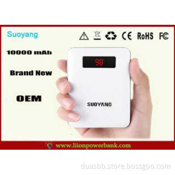 Universal High Capacity 10000 mAh 18650 battery For Smart P